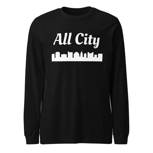 Performance | Long Sleeve Tee | All City Volleyball Club | Alt Logo