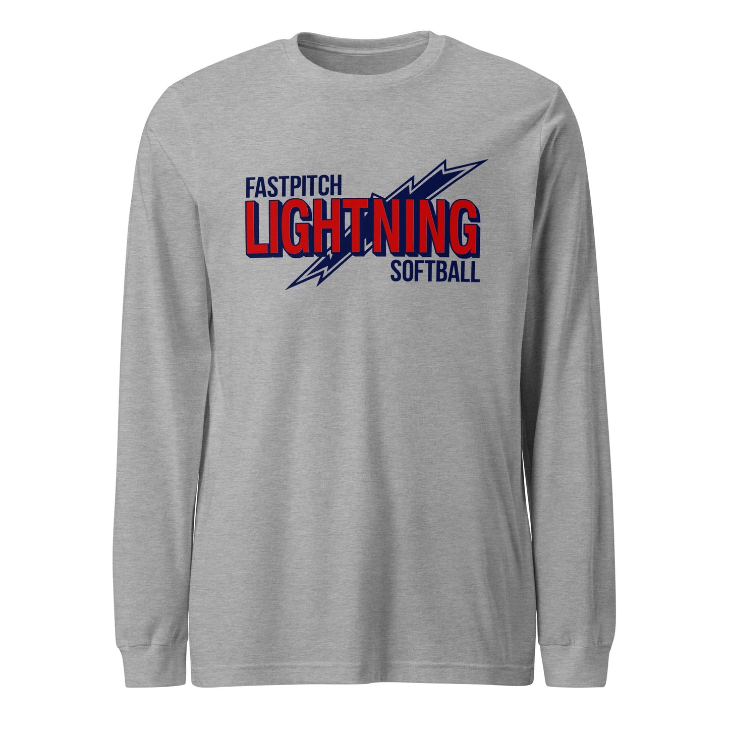 Performance | Long Sleeve Tee | Amherst Lightning Softball | Lightning Logo