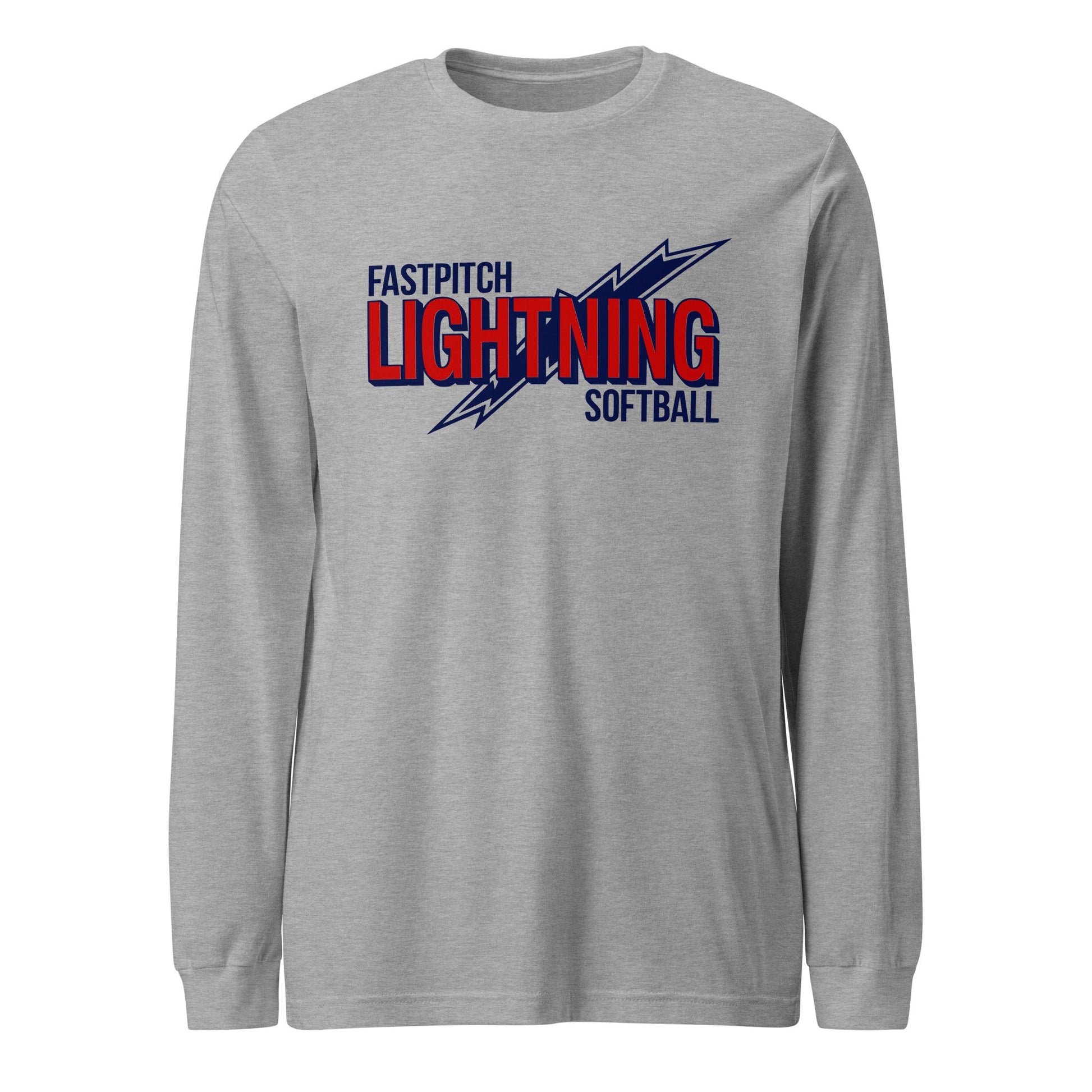 Performance | Long Sleeve Tee | Amherst Lightning Softball | Lightning Logo