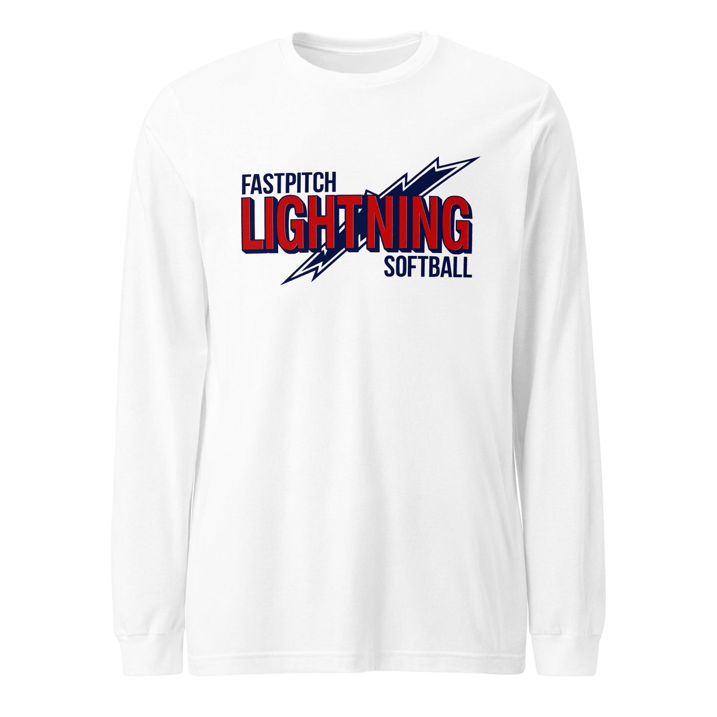 Performance | Long Sleeve Tee | Amherst Lightning Softball | Lightning Logo