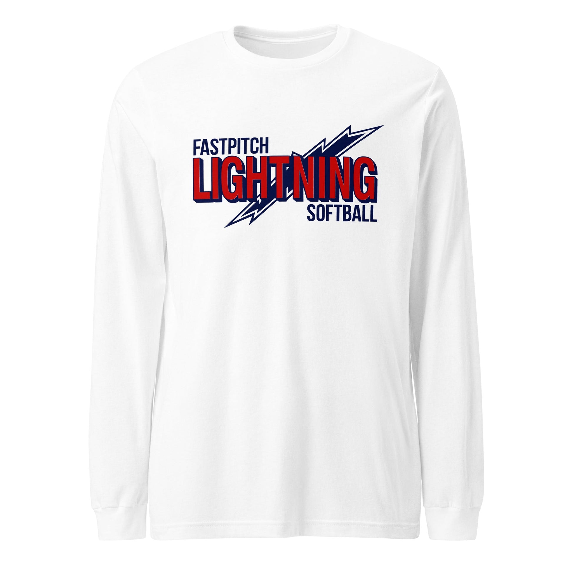 Performance | Long Sleeve Tee | Amherst Lightning Softball | Lightning Logo