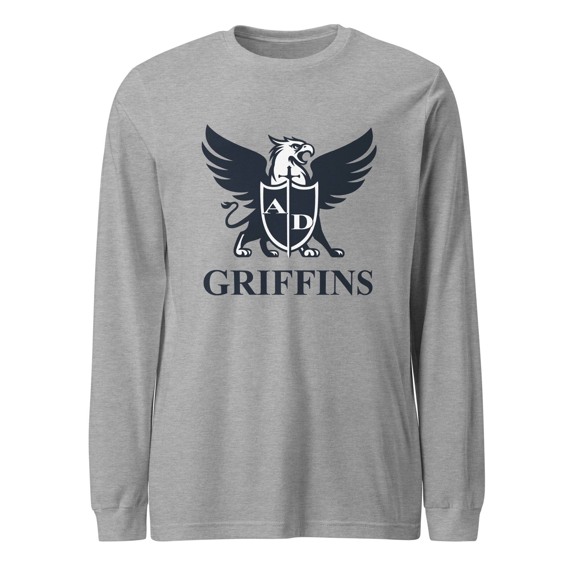 Performance | Long Sleeve Tee | Arma Dei Academy Basketball | Griffin Logo