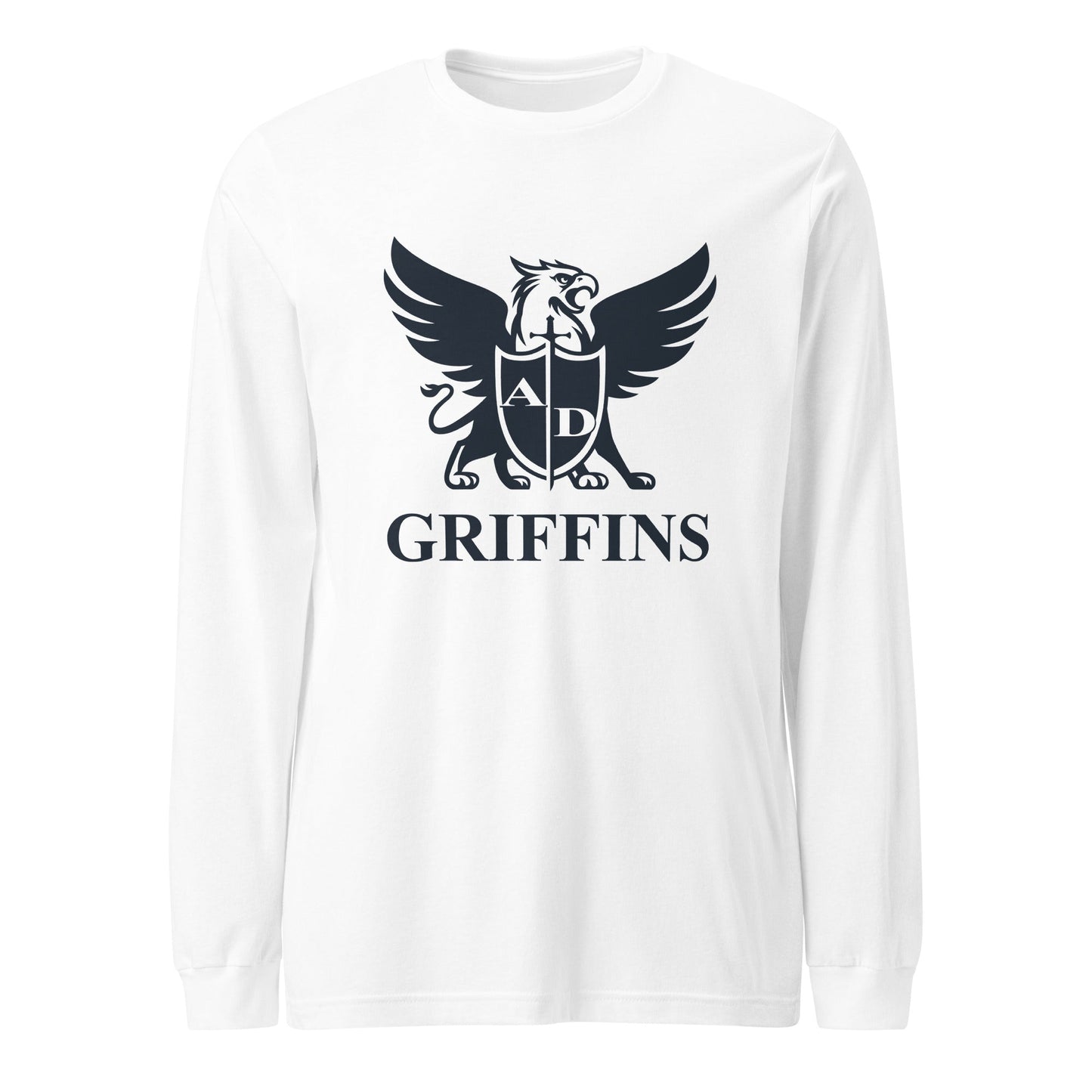 Performance | Long Sleeve Tee | Arma Dei Academy Basketball | Griffin Logo