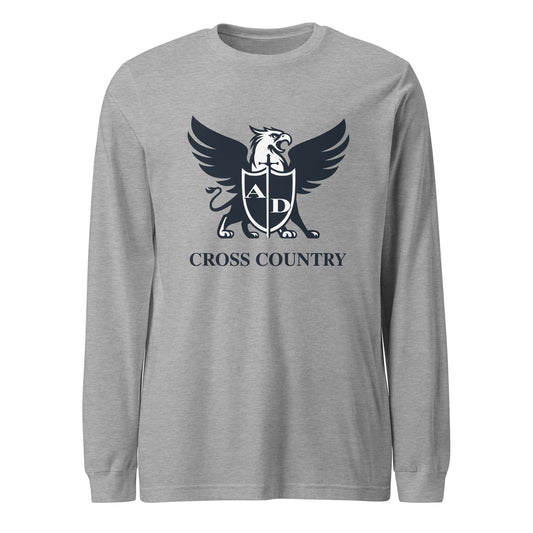 Performance | Long Sleeve Tee | Arma Dei Academy Cross Country | Griffin Logo