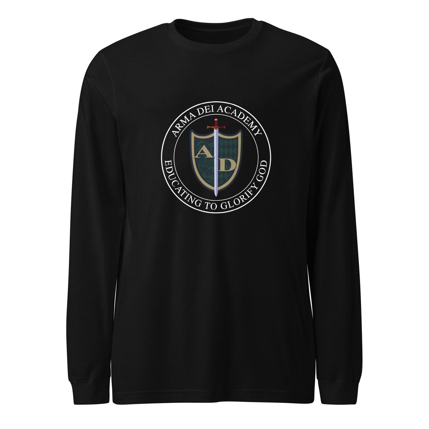 Performance | Long Sleeve Tee | Arma Dei Academy | Emblem