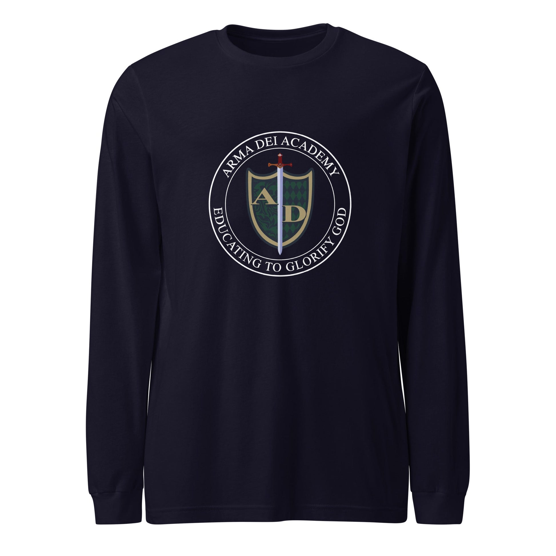 Performance | Long Sleeve Tee | Arma Dei Academy | Emblem