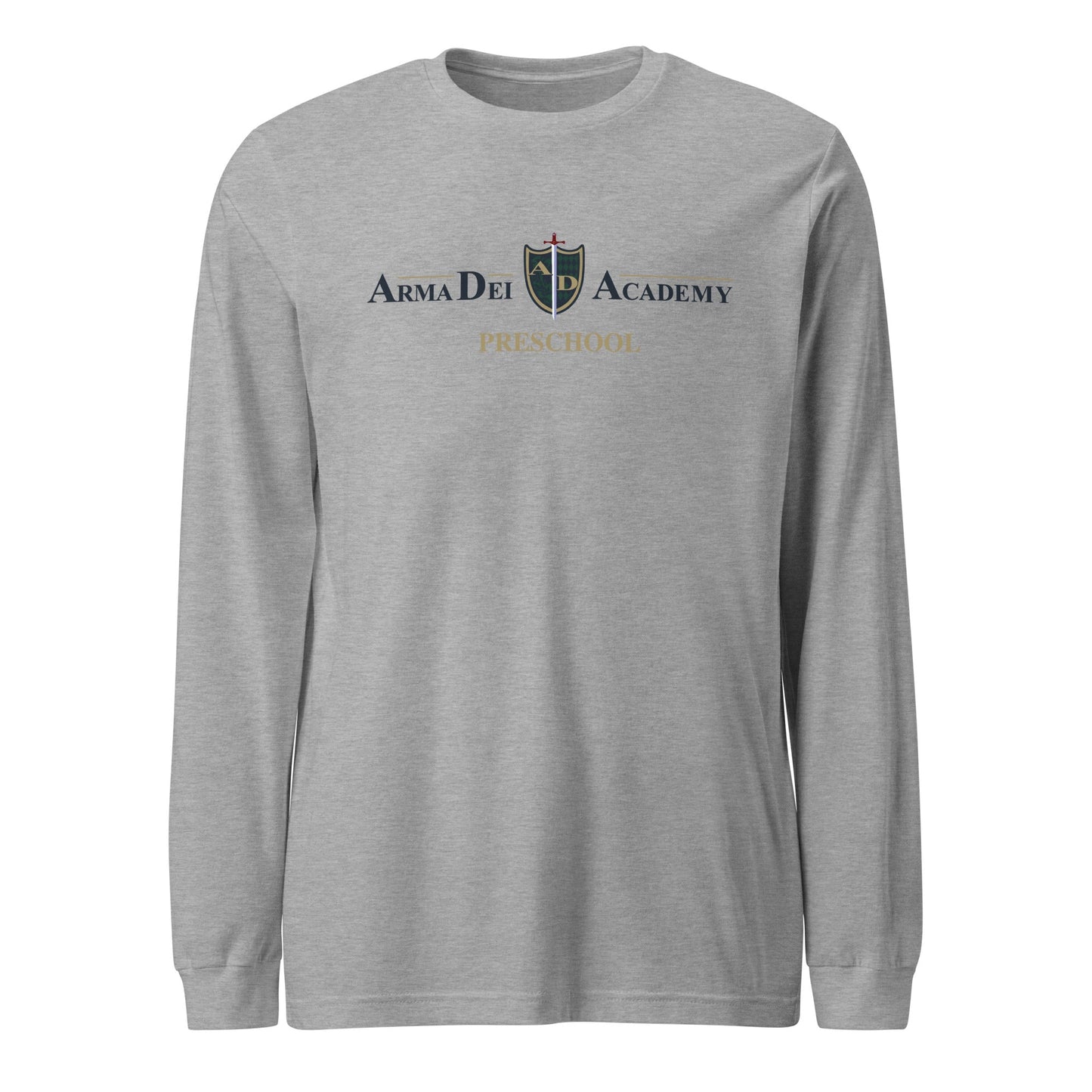 Performance | Long Sleeve Tee | Arma Dei Academy Preschool | Alt Logo