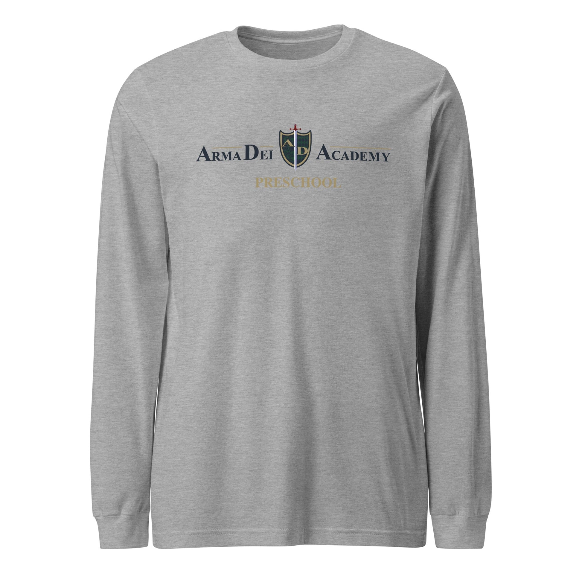 Performance | Long Sleeve Tee | Arma Dei Academy Preschool | Alt Logo