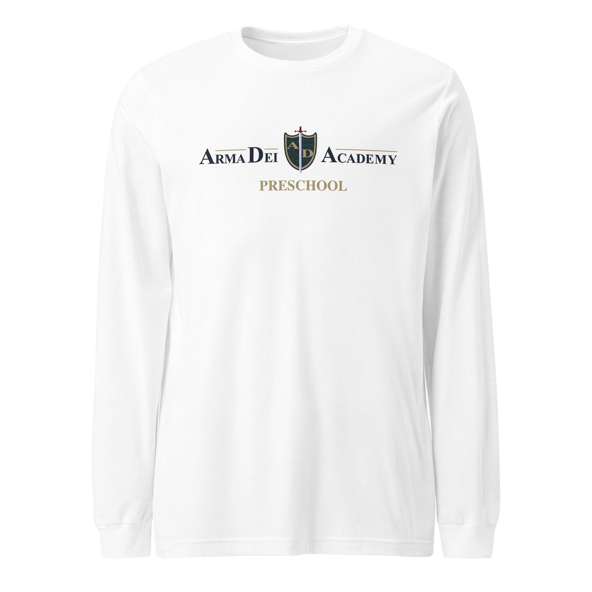Performance | Long Sleeve Tee | Arma Dei Academy Preschool | Alt Logo