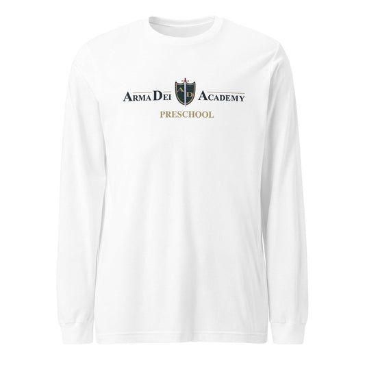 Performance | Long Sleeve Tee | Arma Dei Academy Preschool | Alt Logo