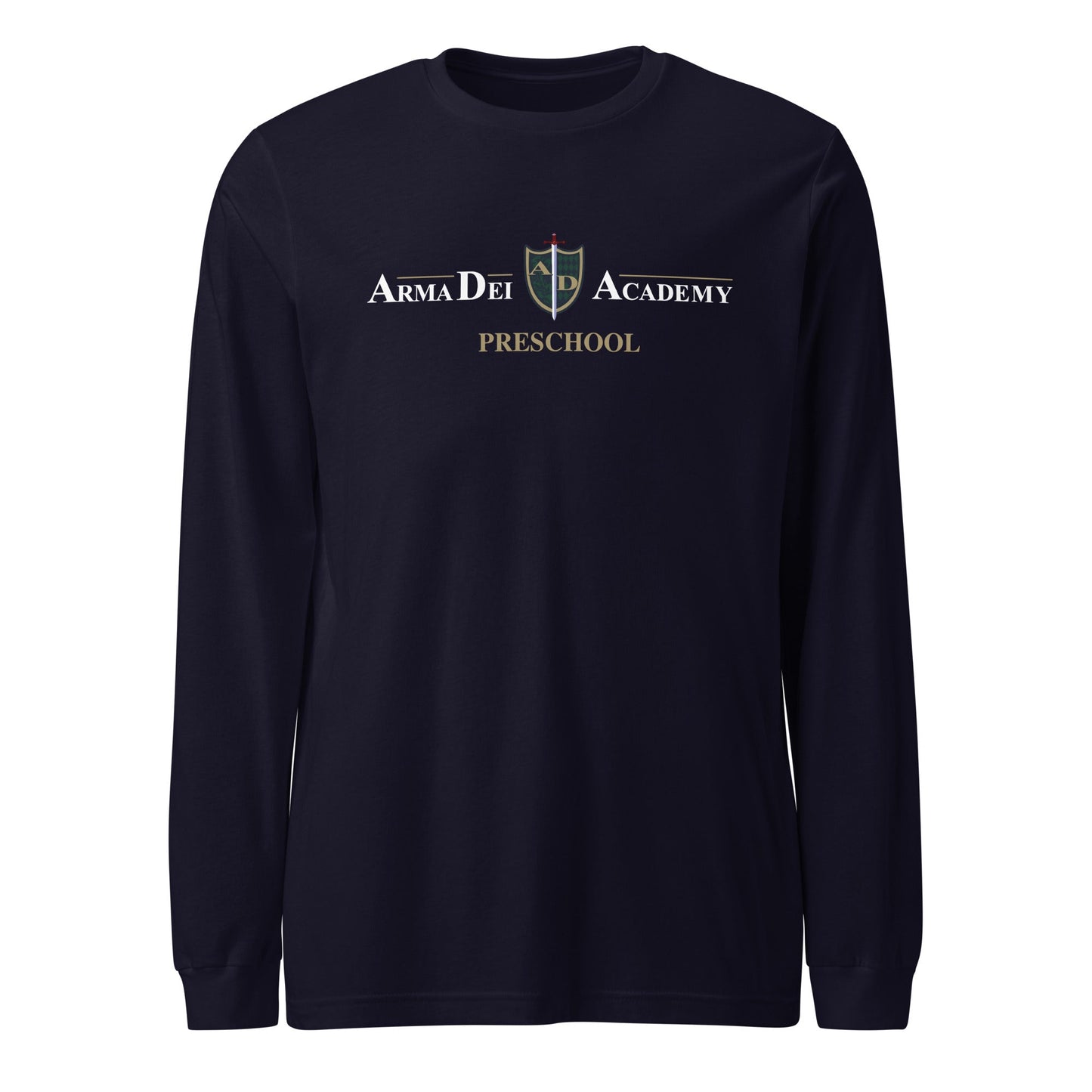 Performance | Long Sleeve Tee | Arma Dei Academy Preschool