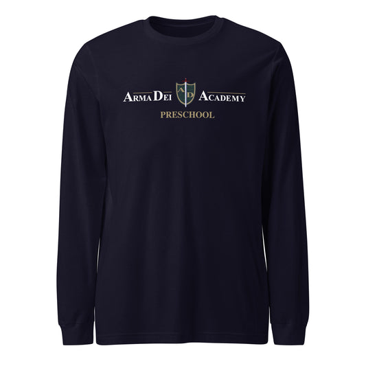 Performance | Long Sleeve Tee | Arma Dei Academy Preschool