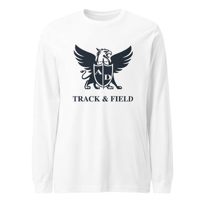 Performance | Long Sleeve Tee | Arma Dei Academy Track and Field | Griffin Logo