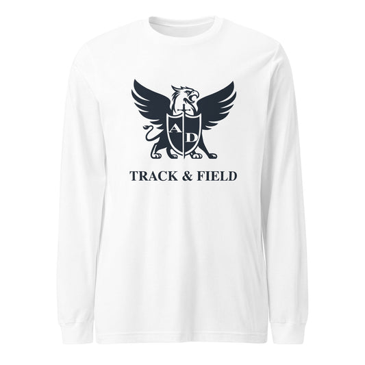 Performance | Long Sleeve Tee | Arma Dei Academy Track and Field | Griffin Logo