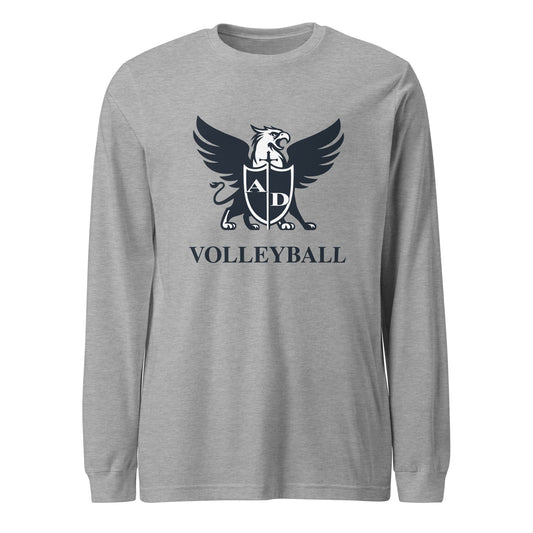 Performance | Long Sleeve Tee | Arma Dei Academy Volleyball | Griffin Logo