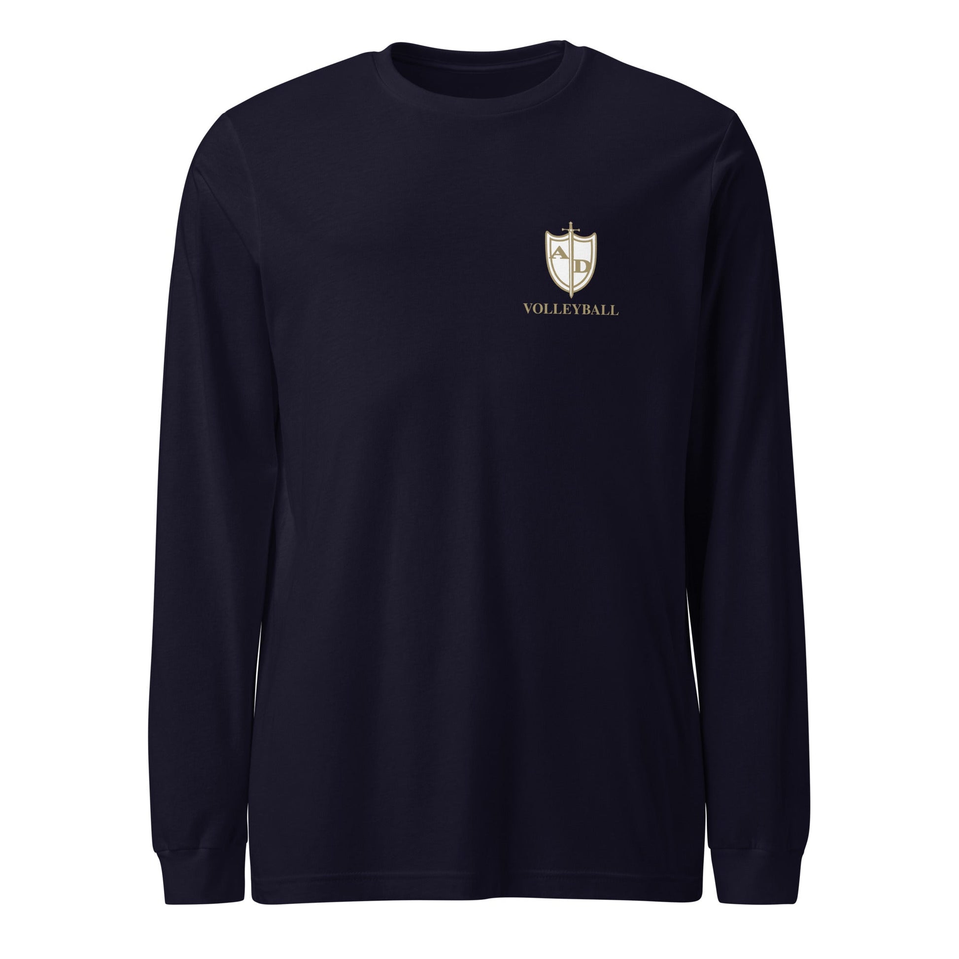 Performance | Long Sleeve Tee | Arma Dei Academy Volleyball | Shield Logo