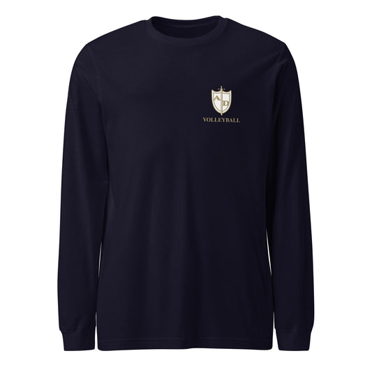 Performance | Long Sleeve Tee | Arma Dei Academy Volleyball | Shield Logo