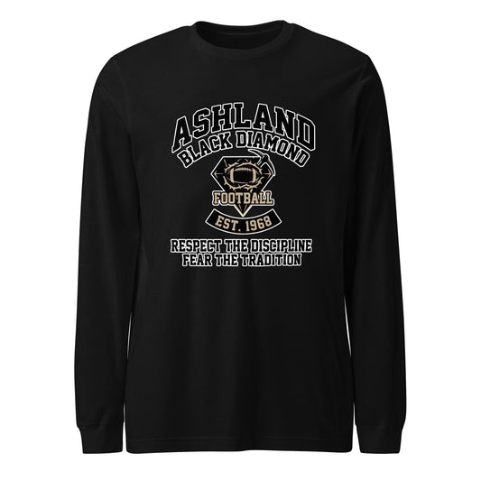 Performance | Long Sleeve Tee | Ashland Black Diamonds | Emblem Logo