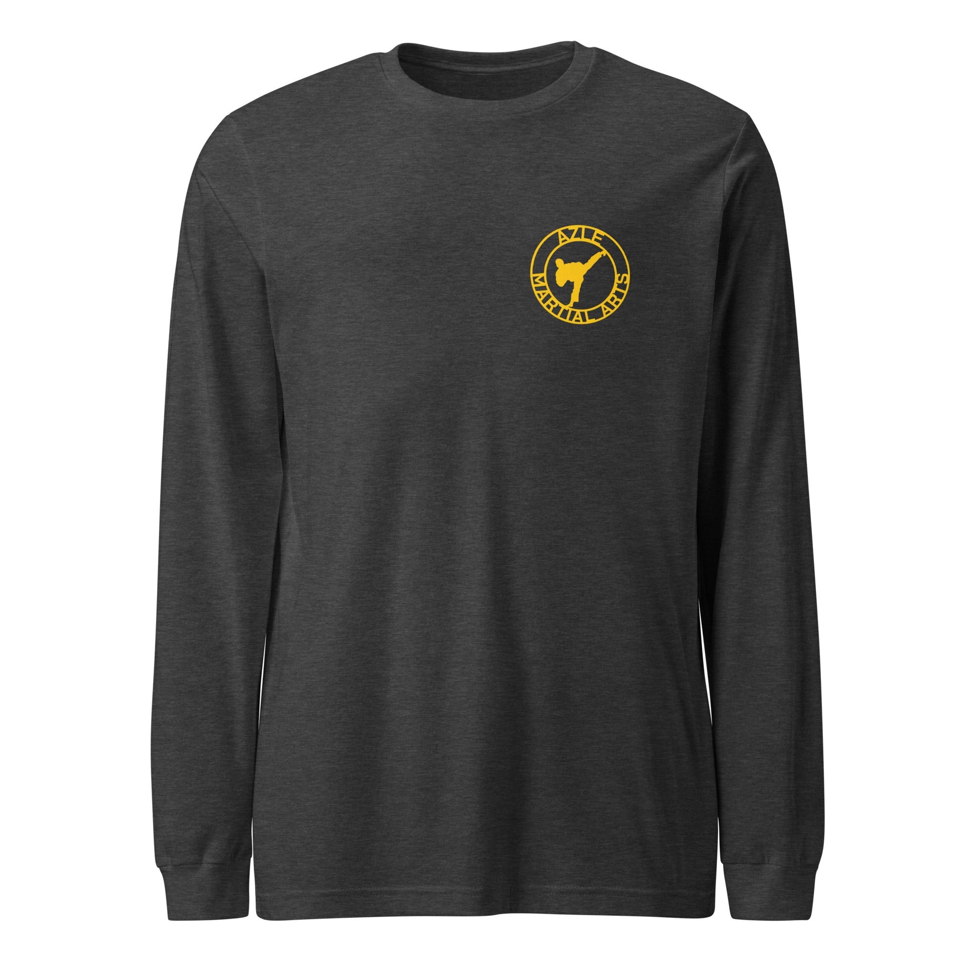 Performance | Long Sleeve Tee | Azle Martial Arts | Dojo Roundel Logo