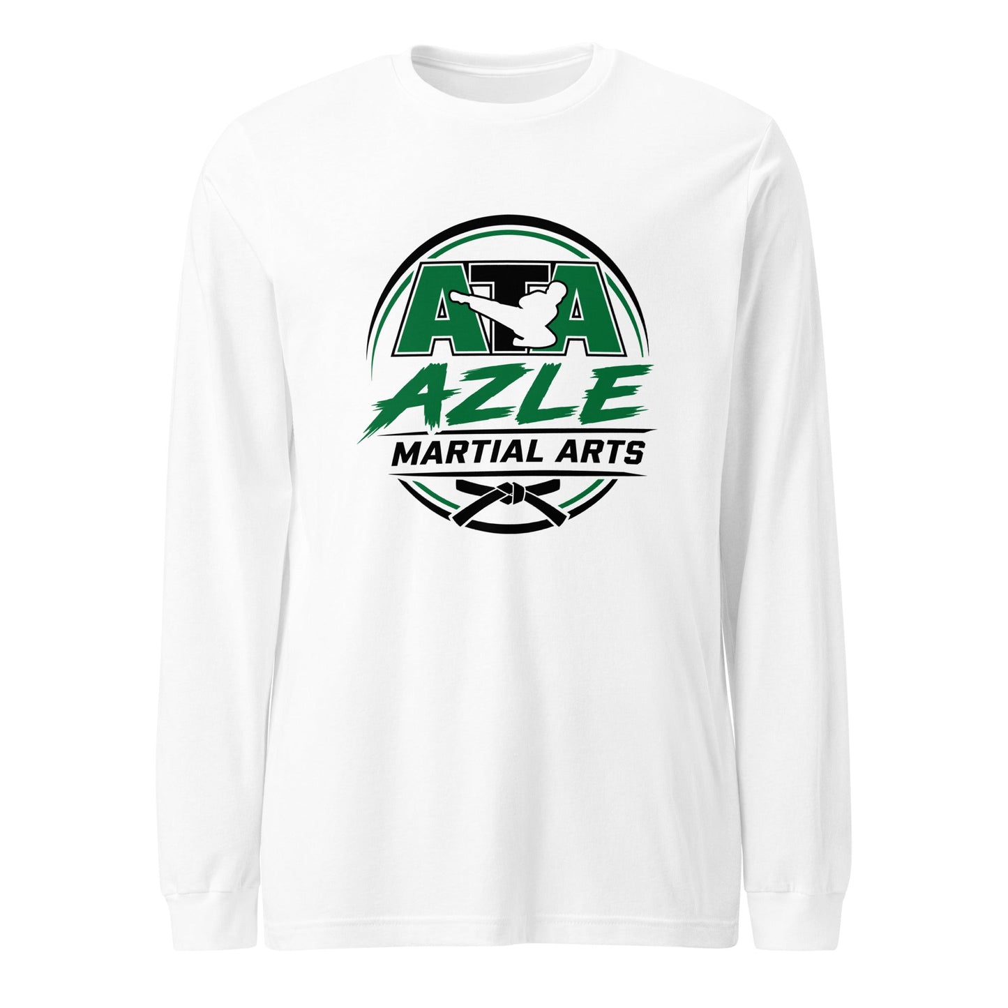 Performance | Long Sleeve Tee | Azle Martial Arts | Vanguard Emblem Logo