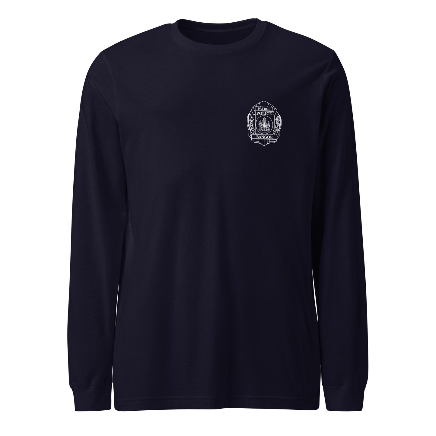 Performance | Long Sleeve Tee | Bangor PD | Badge Logo