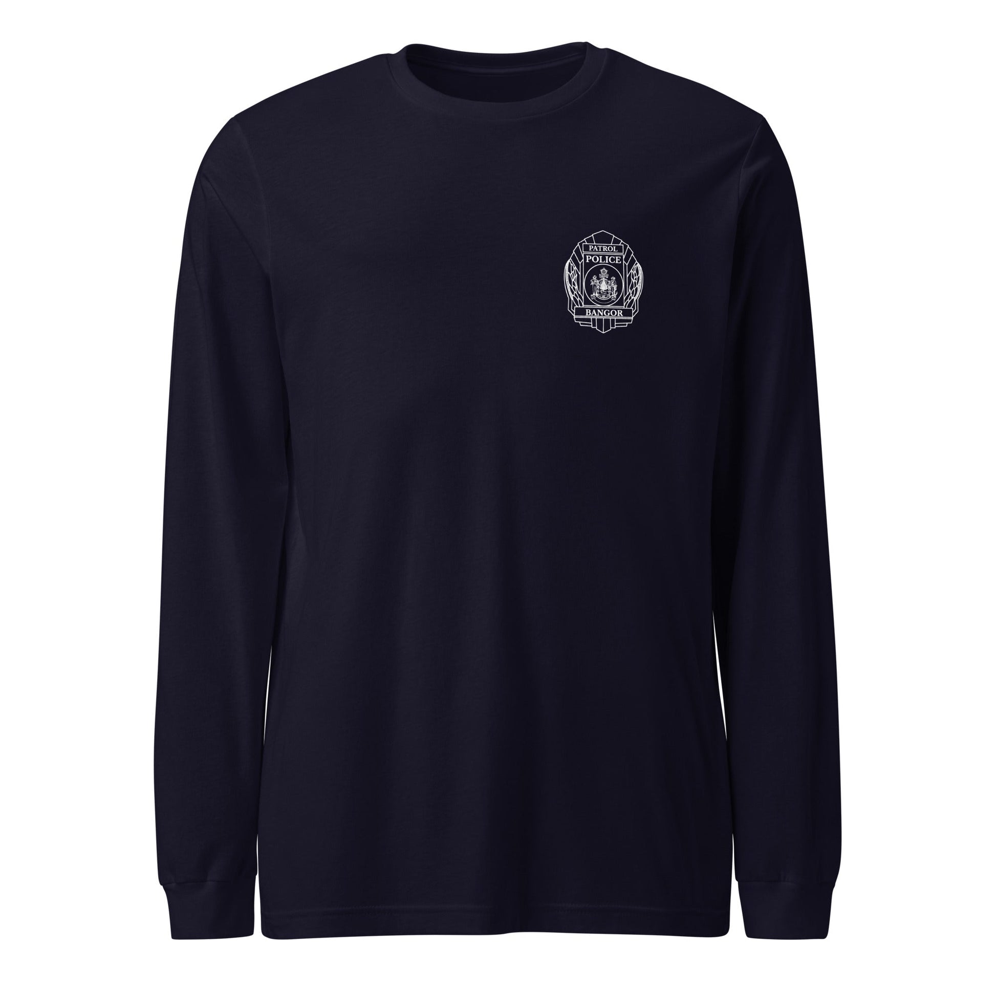 Performance | Long Sleeve Tee | Bangor PD | Badge Logo