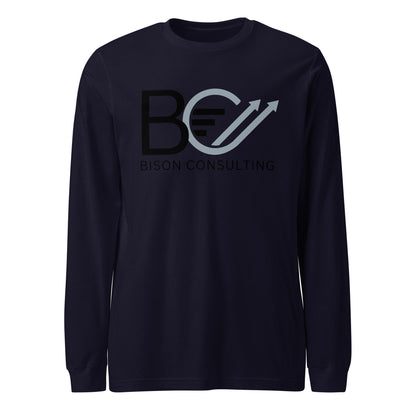 Performance | Long Sleeve Tee | Bison Consulting | BC Crest Logo
