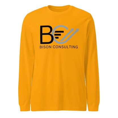 Performance | Long Sleeve Tee | Bison Consulting | BC Crest Logo