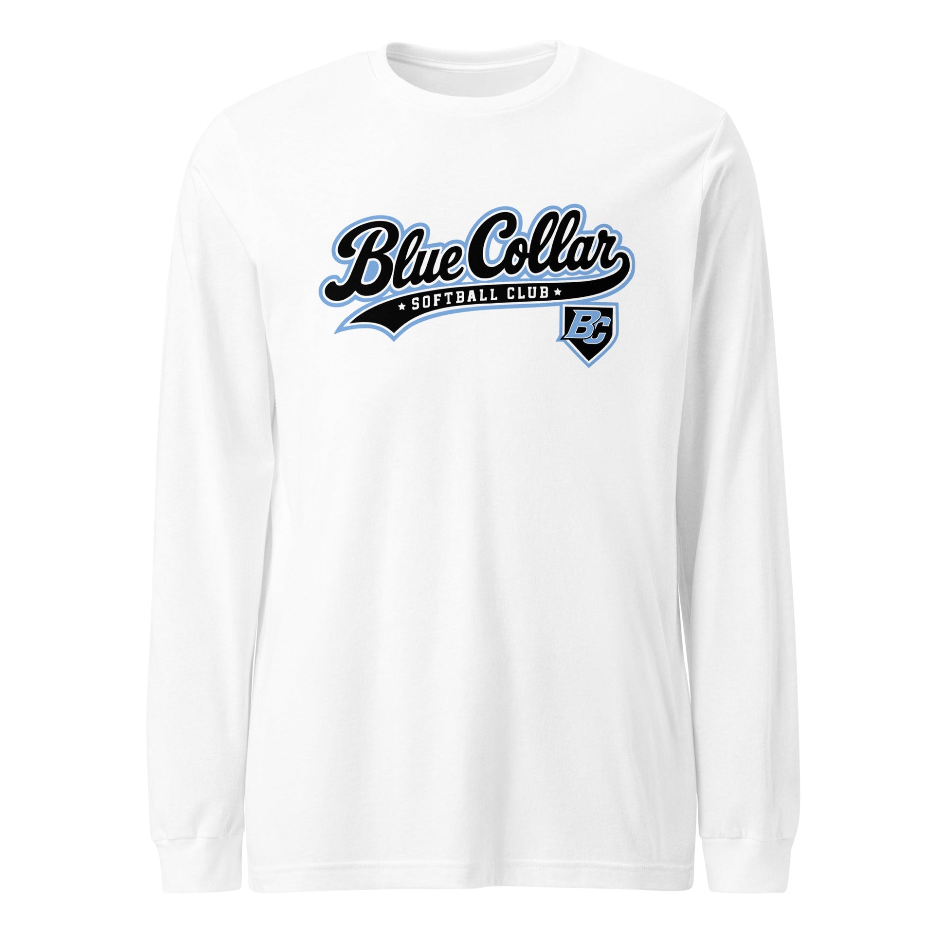 Performance | Long Sleeve Tee | Blue Collar Softball 2034 | Foundry Logo