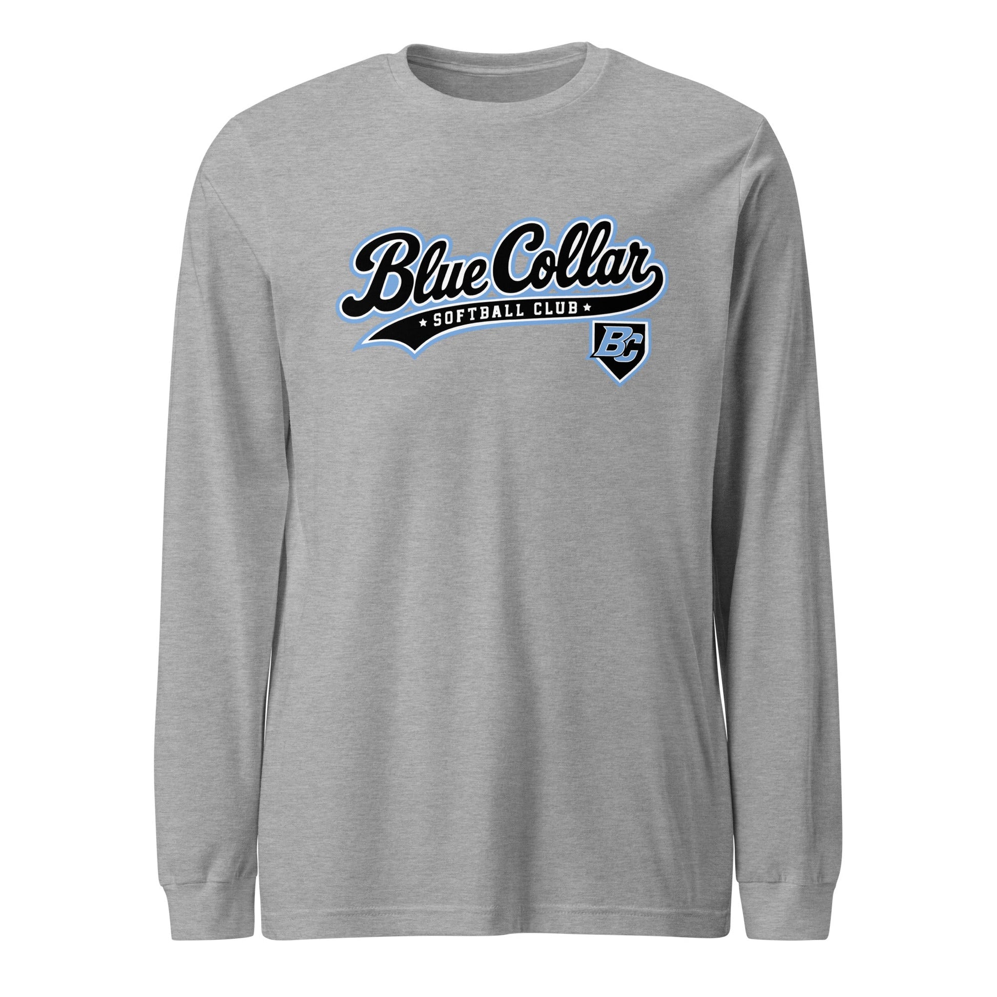 Performance | Long Sleeve Tee | Blue Collar Softball 2034 | Foundry Logo