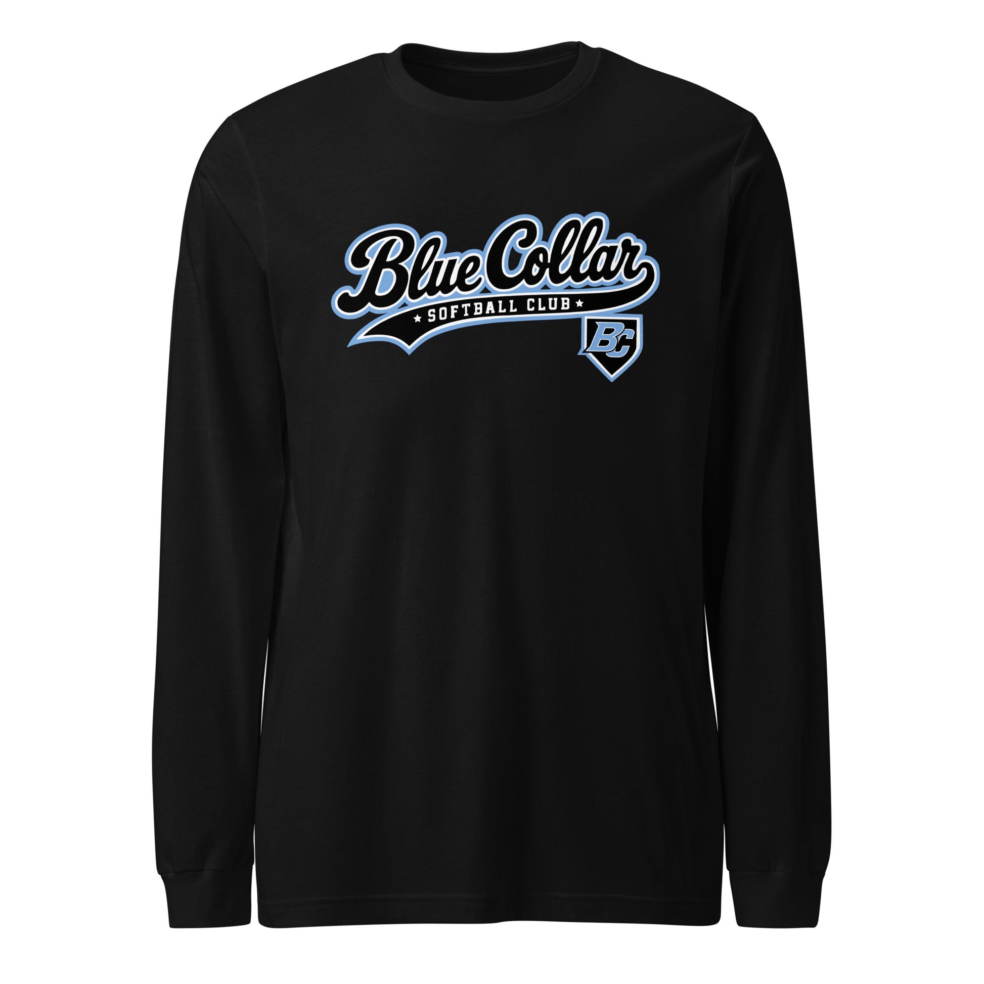 Performance | Long Sleeve Tee | Blue Collar Softball 2034 | Foundry Logo