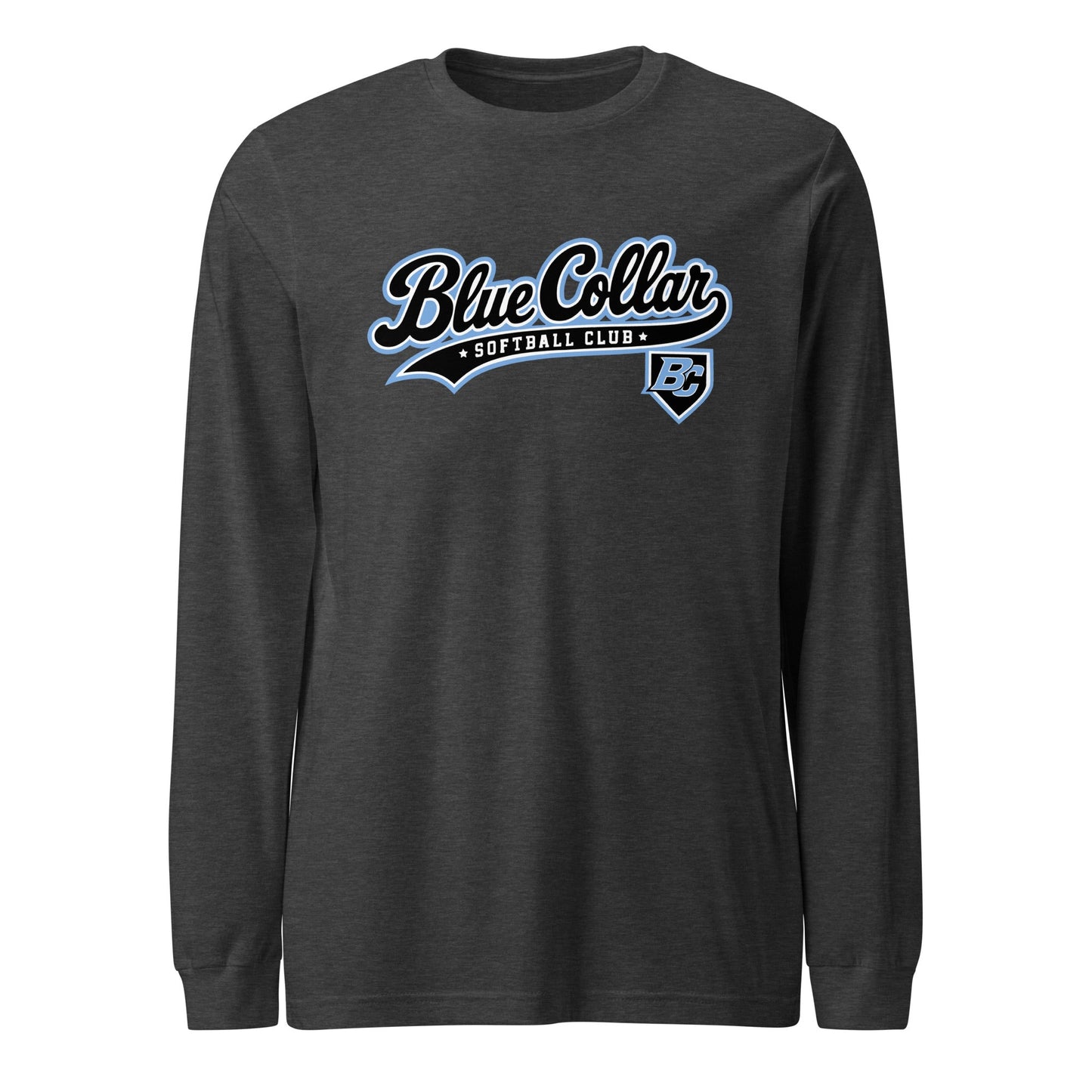Performance | Long Sleeve Tee | Blue Collar Softball 2034 | Foundry Logo