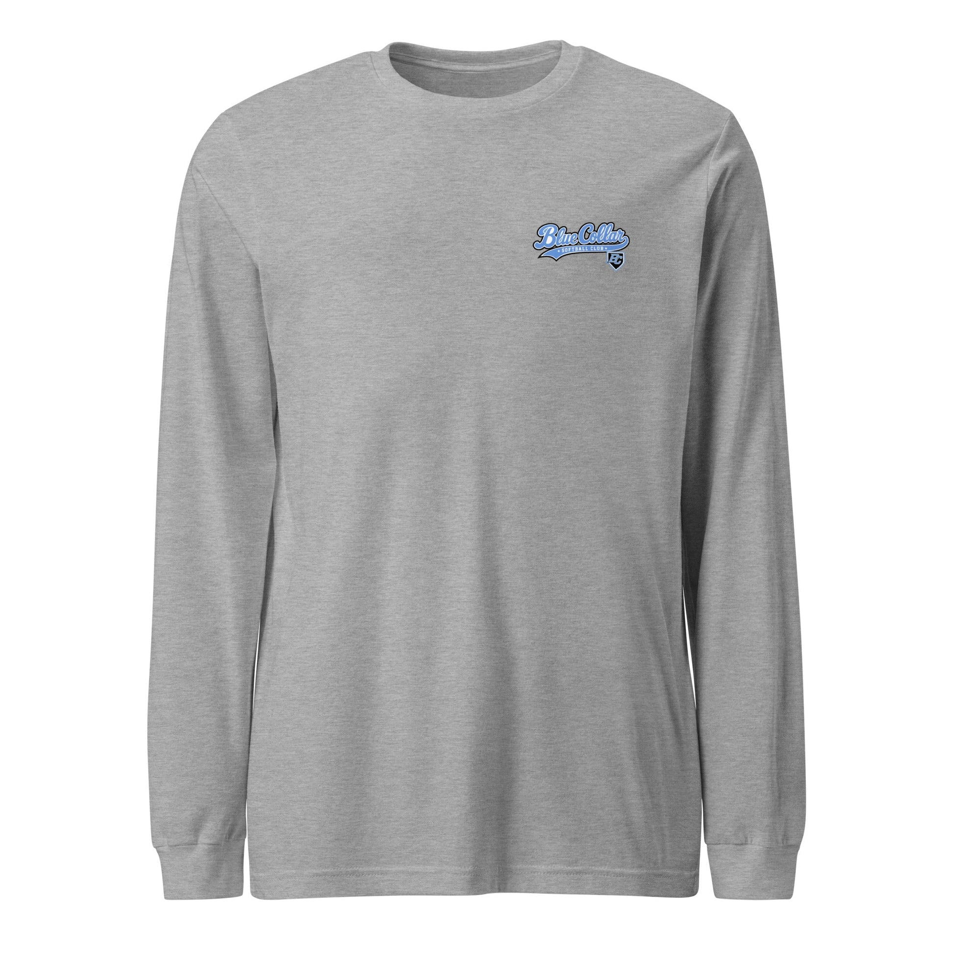 Performance | Long Sleeve Tee | Blue Collar Softball 2034 | Ironclad Logo