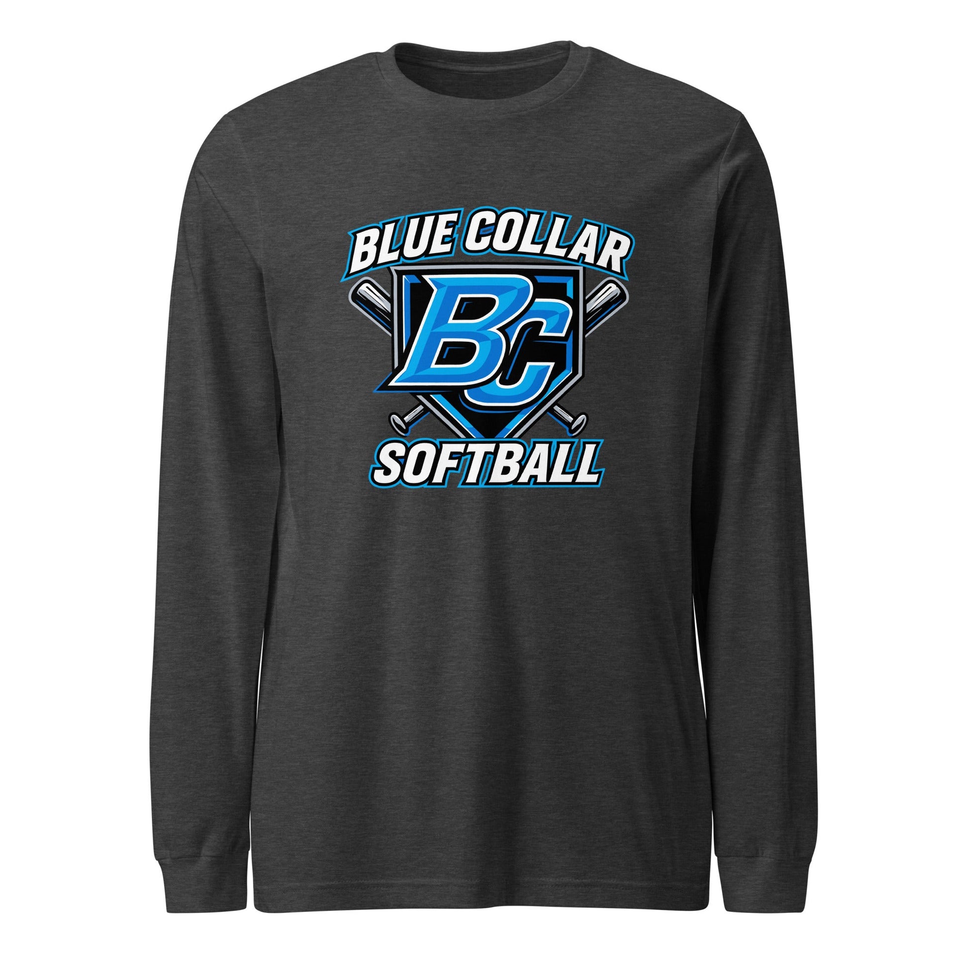 Performance | Long Sleeve Tee | Blue Collar Softball 2034 | Shield Logo