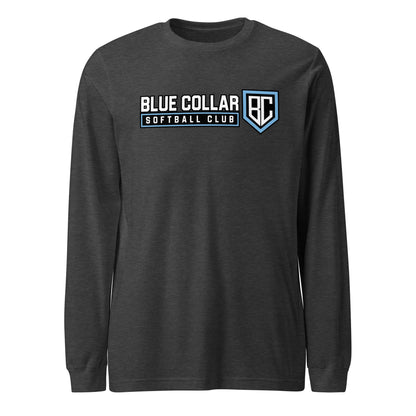 Performance | Long Sleeve Tee | Blue Collar Softball 2034 | Vanguard Logo