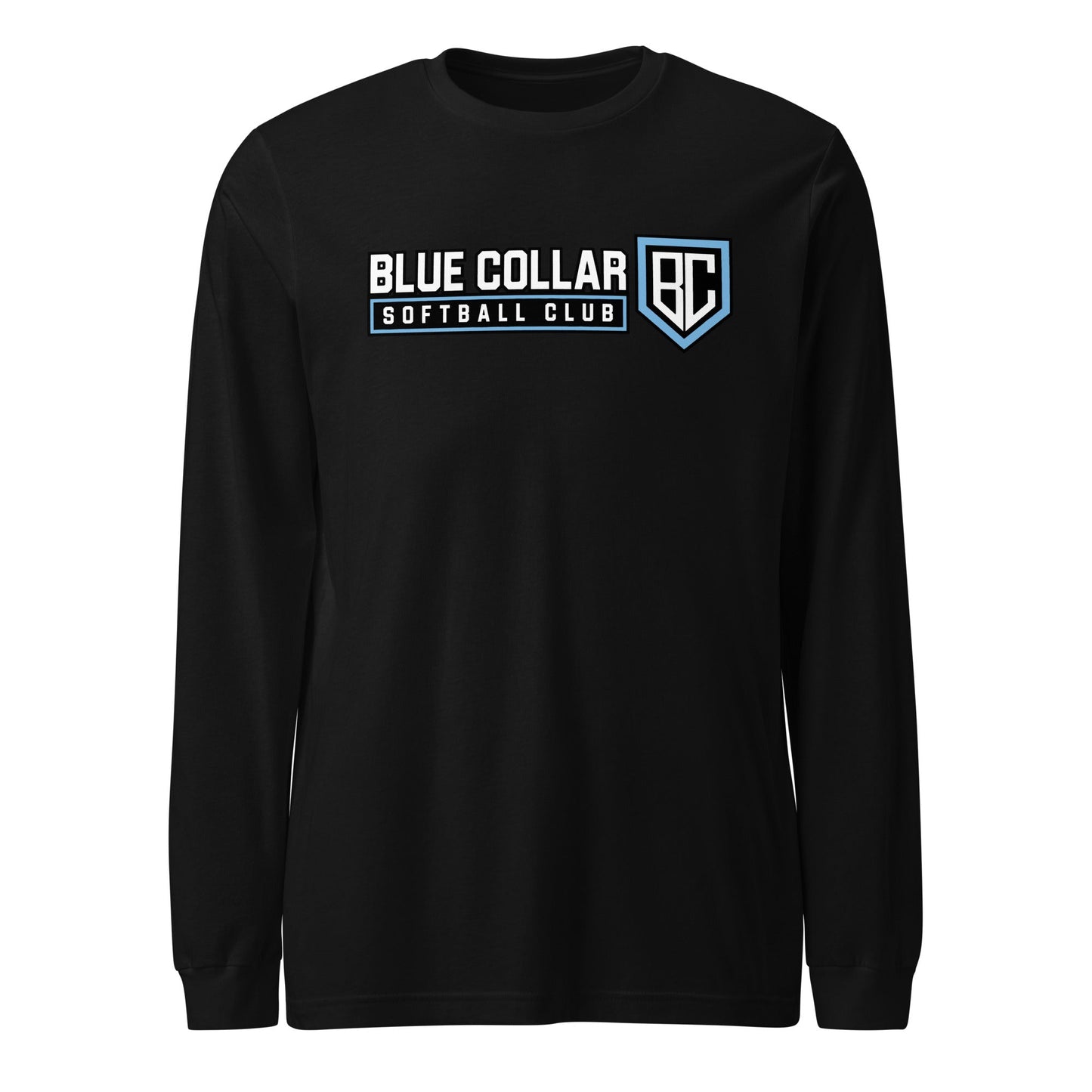 Performance | Long Sleeve Tee | Blue Collar Softball 2034 | Vanguard Logo