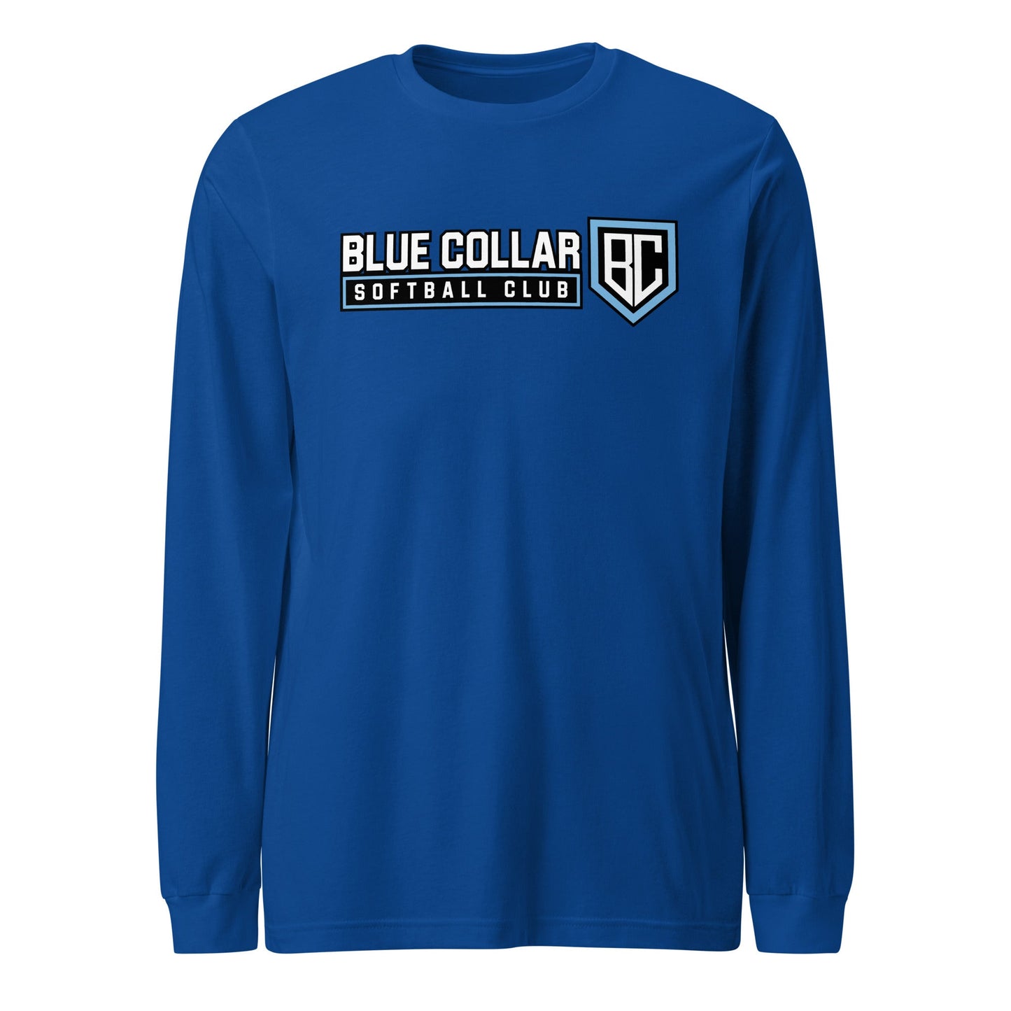 Performance | Long Sleeve Tee | Blue Collar Softball 2034 | Vanguard Logo