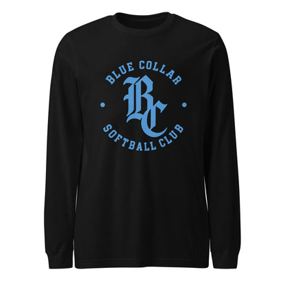 Performance | Long Sleeve Tee | Blue Collar Softball 2034 | Varsity Logo