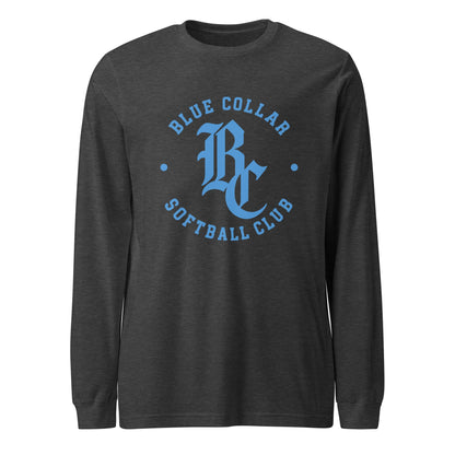 Performance | Long Sleeve Tee | Blue Collar Softball 2034 | Varsity Logo