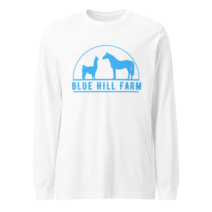 Performance | Long Sleeve Tee | Blue Hill Farm | Emblem Logo