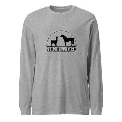Performance | Long Sleeve Tee | Blue Hill Farm | Highland Silhouette Logo