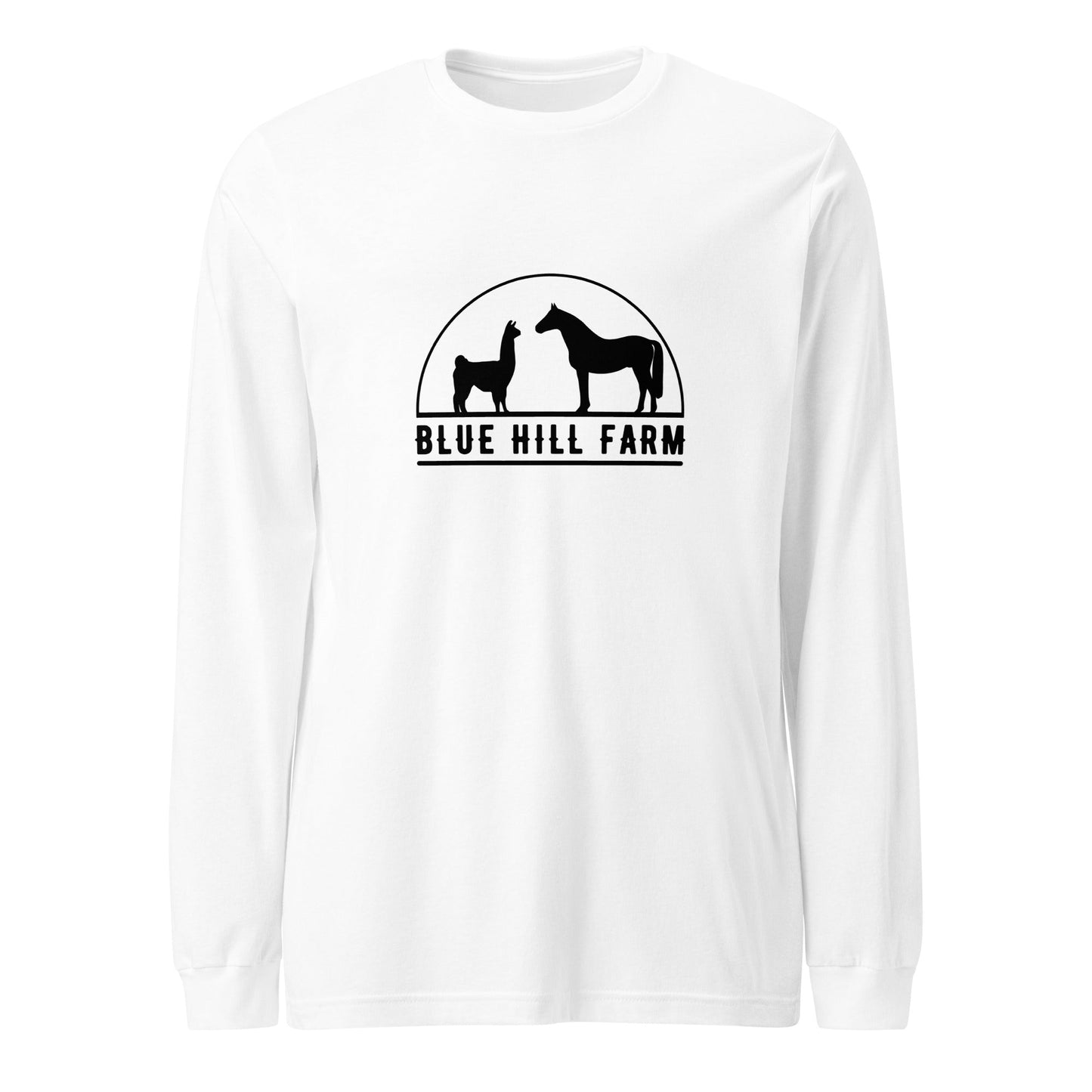 Performance | Long Sleeve Tee | Blue Hill Farm | Highland Silhouette Logo