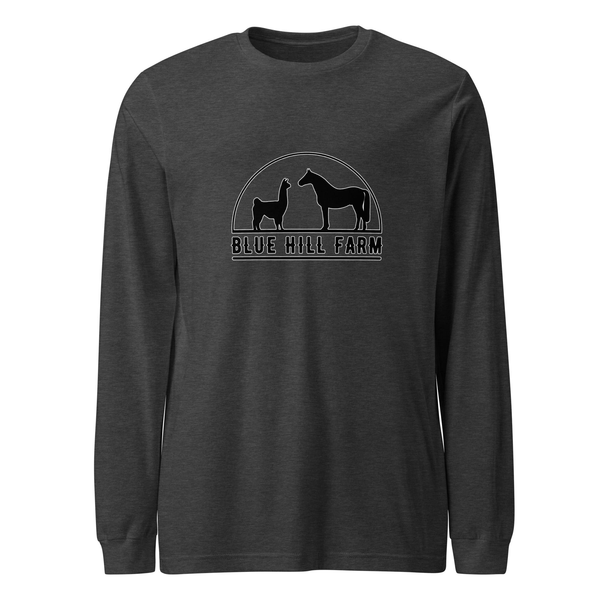 Performance | Long Sleeve Tee | Blue Hill Farm | Highland Silhouette Logo