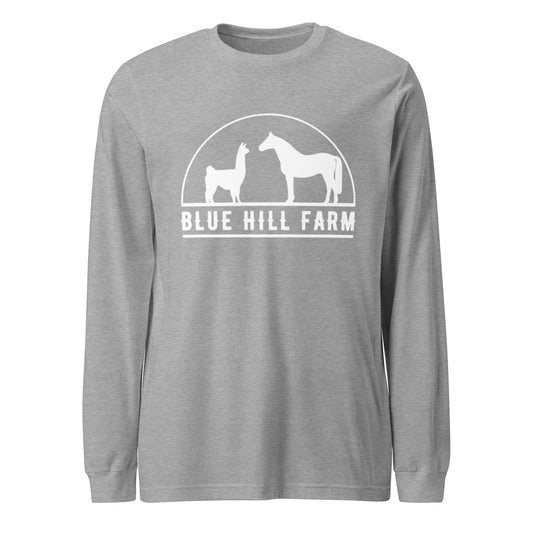 Performance | Long Sleeve Tee | Blue Hill Farm | Ranch Logo