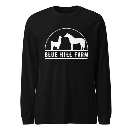 Performance | Long Sleeve Tee | Blue Hill Farm | Ranch Logo
