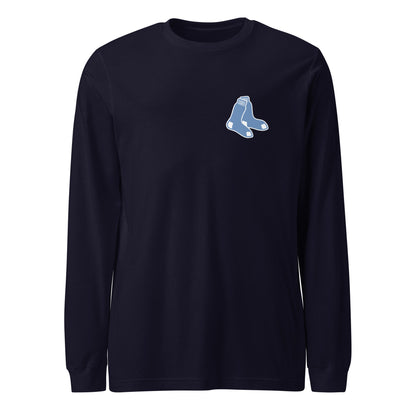 Performance | Long Sleeve Tee | Blue Sox | Icon Logo
