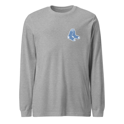 Performance | Long Sleeve Tee | Blue Sox | Icon Logo