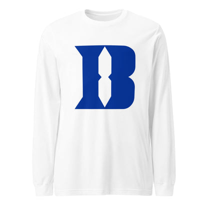 Performance | Long Sleeve Tee | Blueblacks Football Club | B-Mark Logo