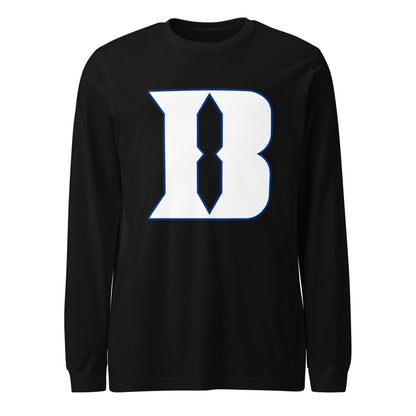 Performance | Long Sleeve Tee | Blueblacks Football Club | Crest Logo