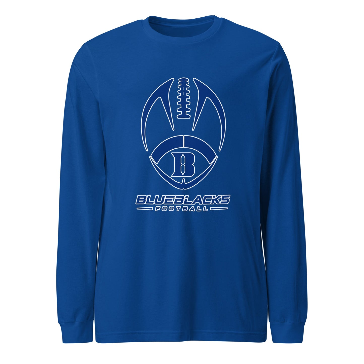 Performance | Long Sleeve Tee | Blueblacks Football Club | Emblem Logo